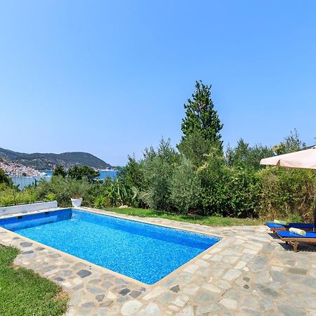 Villa Rodia With Swimming Pool On Skopelos Island מראה חיצוני תמונה