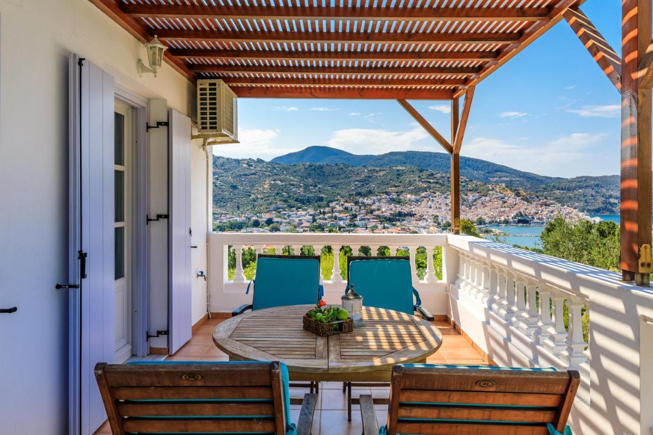 Villa Rodia With Swimming Pool On Skopelos Island מראה חיצוני תמונה