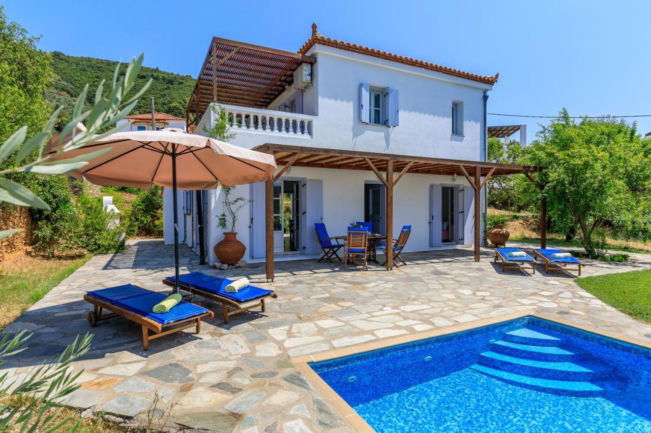 Villa Rodia With Swimming Pool On Skopelos Island מראה חיצוני תמונה