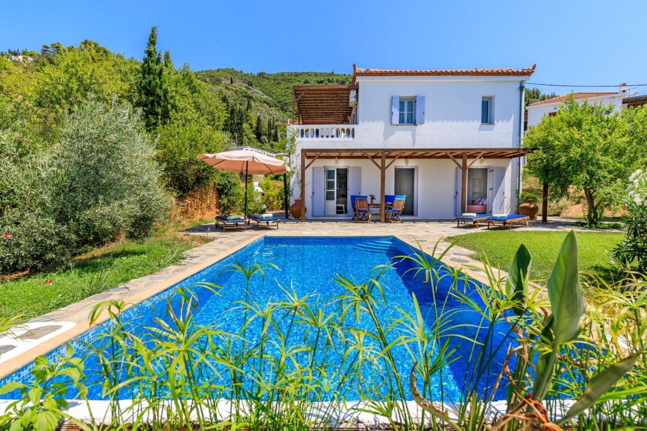 Villa Rodia With Swimming Pool On Skopelos Island מראה חיצוני תמונה